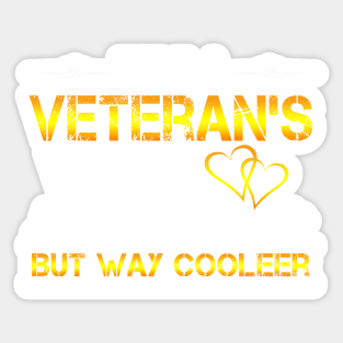 I'm veteran's wife just like a regular wife Sticker